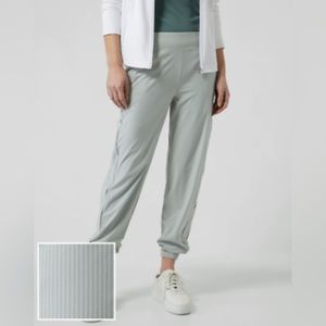 Athleta Brooklyn Textured Jogger - Subtle Stripes